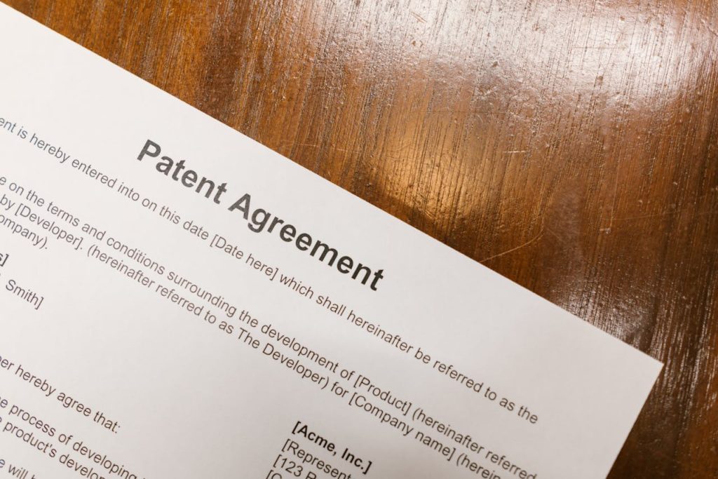 patent agreement